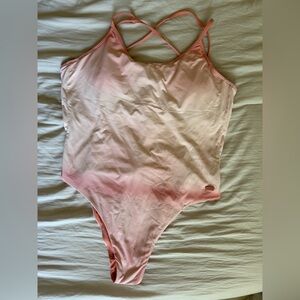 Roxy Pink Ombre one piece swimsuit